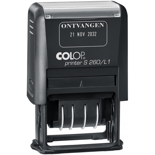 Colop cachet à formules avec date Printer texte: ONTVANGEN