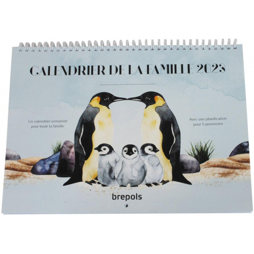 Brepols calendrier semaine, français, 2026