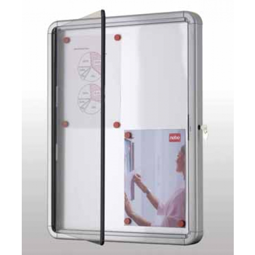 Nobo vitrine vitrine intérieure, pour 4 x ft A4 (ft 69,2 x 53,2 x 4,5 cm)