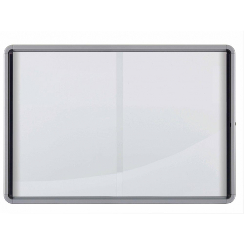 Nobo Premium Plus vitrine intérieure, porte coulissante avec serrure, magnétique, 12 x A4