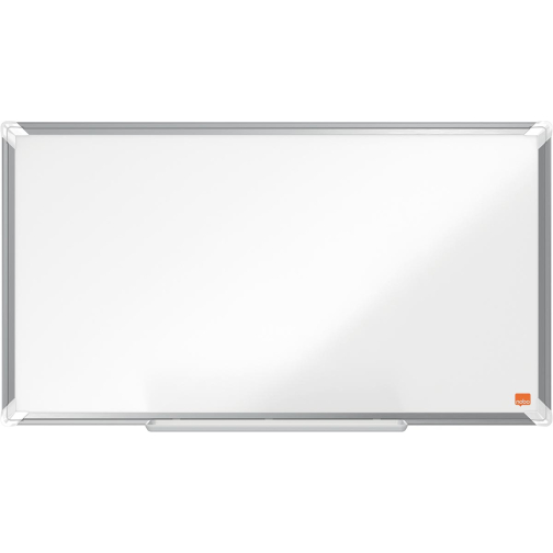 Nobo Premium Plus Widescreen tableau blanc magnétique, acier laqué, ft 71 x40 cm