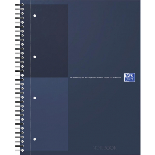 Oxford INTERNATIONAL notebook Action 30 ans, 160 pages, ft A4+, ligné, bleu