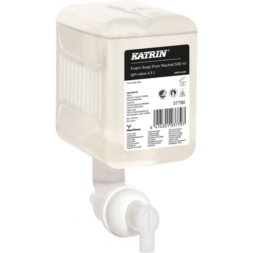 Katrin savon mousse 37780 Clean, flacon de 500 ml