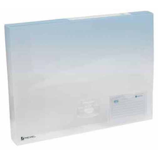 Rexel boîte de classement Ice transparent, dos de 4 cm