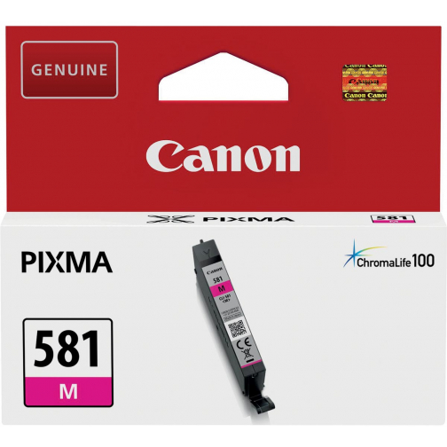 Canon cartouche d'encre CLI-581M, 237 photos, OEM 2104C001, magenta