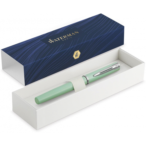 Waterman stylo plume Allure, pointe fine, giftbox, pastelgroen
