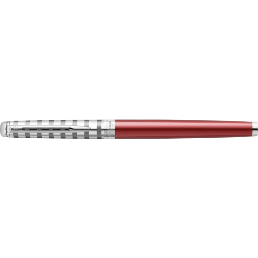 Waterman stylo plume Hémisphère Deluxe Red avec détail en palladium