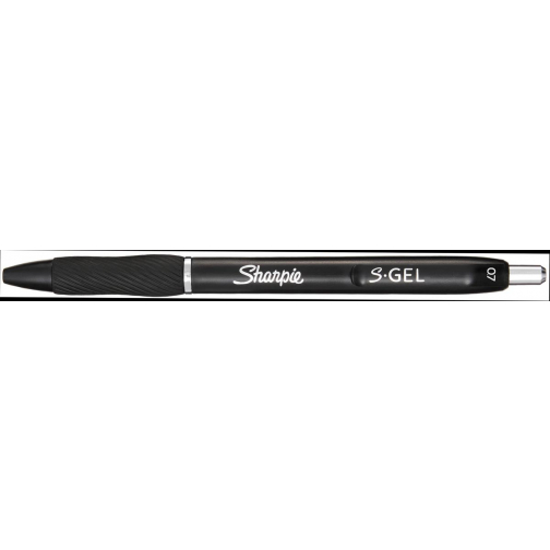 Sharpie S-gel roller, pointe moyenne, blister de 3 pièces, noir