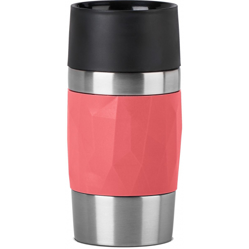 Emsa Travel Mug Compact tasse thermos, 0,3 l, corail
