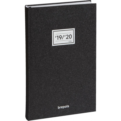 Brepols journal de classe Saturnus 16 mois Essenz, anthracite, 2025-2026