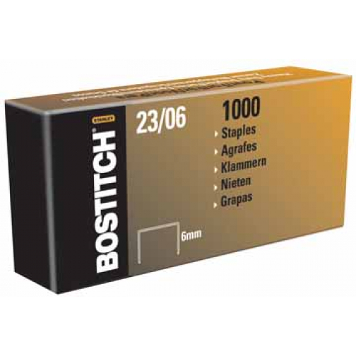 Bostitch agrafes 23-6-1M, 6 mm, pour PHD60, B310HDS, HD-23L17
