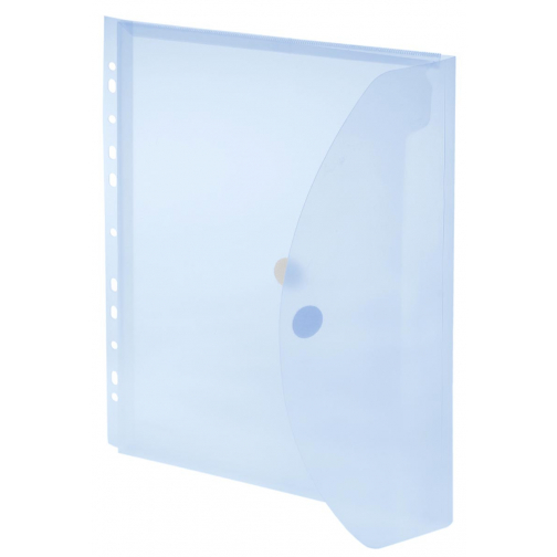 Foldersys pochette perforée A4, bleu