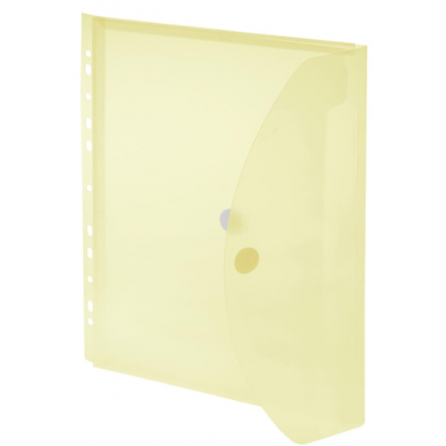 Foldersys pochette perforée A4, jaune