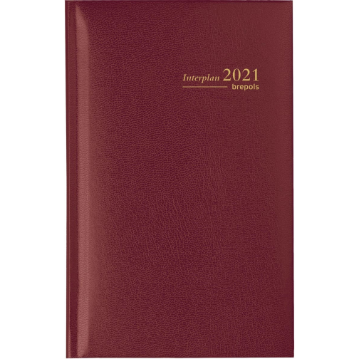 Brepols agenda Interplan Lima 6 langues, bordeaux, 2026