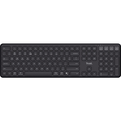 Trust Vaiya clavier sans fil, multi-appareil, azerty