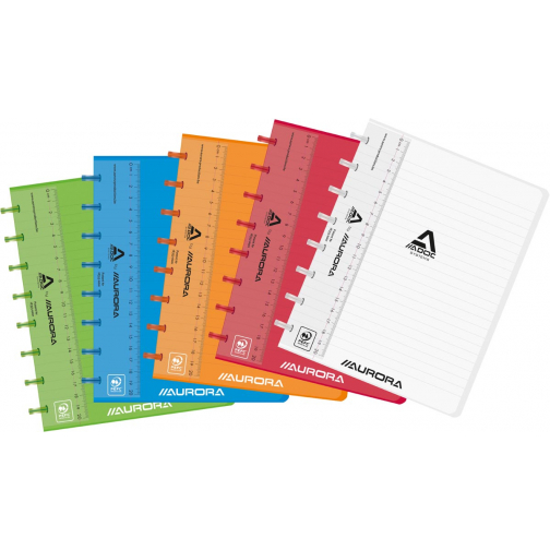 Adoc cahier Colorlines ft A5, ligné