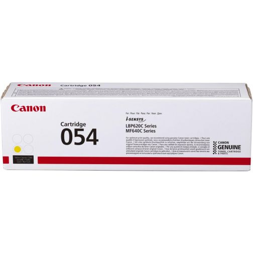 Canon toner 054, 1.200 pages, OEM 3021C002, jaune