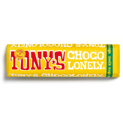 Tony's Chocolonely barre de chocolat, 47g, nougat
