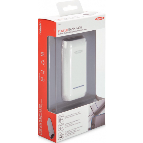 Ednet chargeur mobile 4400mAh