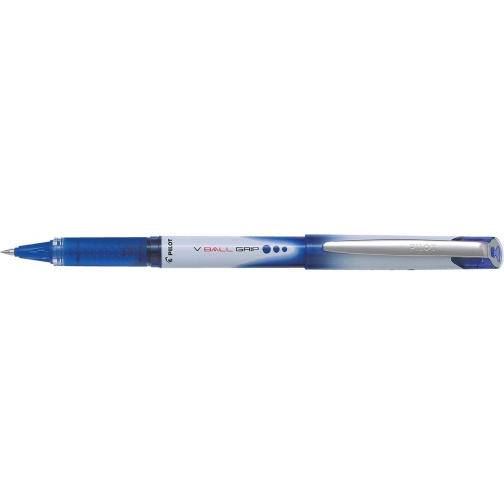 Pilot roller V-BALL Grip, pointe fine 0,5 mm, bleu