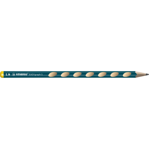 STABILO EASYgraph S crayon, HB, 2,2 mm , pour droitiers, petrol