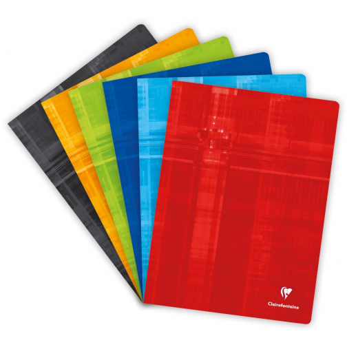 Clairefontaine cahier Metric pour ft A4+, 48 pages, séyès, couleurs assorties
