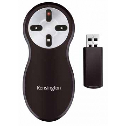 Kensington wireless presenter avec pointeur laser sans carte mémoire
