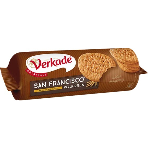 Verkade San Francisco biscuits blé complet, paquet de 261 g