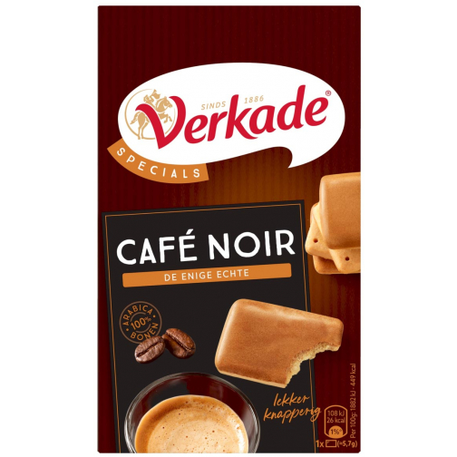 Verkade Cafe Noir biscuits, boîte de 175 gram
