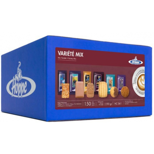 Hoppe biscuits Mix Variété, Boîte de 150 pièces