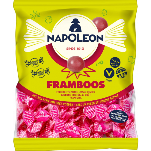 Napoleon bonbons framboise, sachet de 1 kg