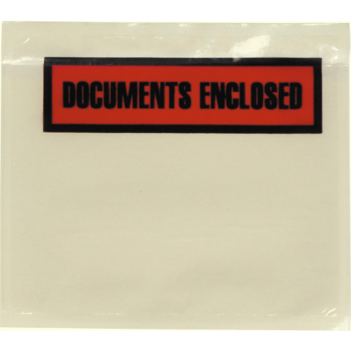 Dokulops C7, ft 100 x 113 mm, boîte de 1000 pièces, texte: documents enclosed