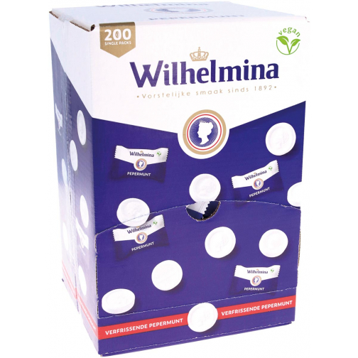 Fortuin Wilhelmina menthe poivrée, singe dispenser de 200 pièces