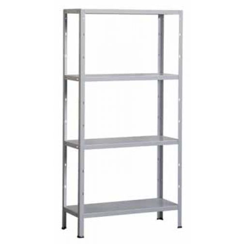 Avasco étagère Clicker 85, ft 180 x 90 x 40 cm, 4 tablettes, galvanisé