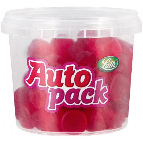 Lutti autopack bonbons cerisés lavée, boîte de 200 g