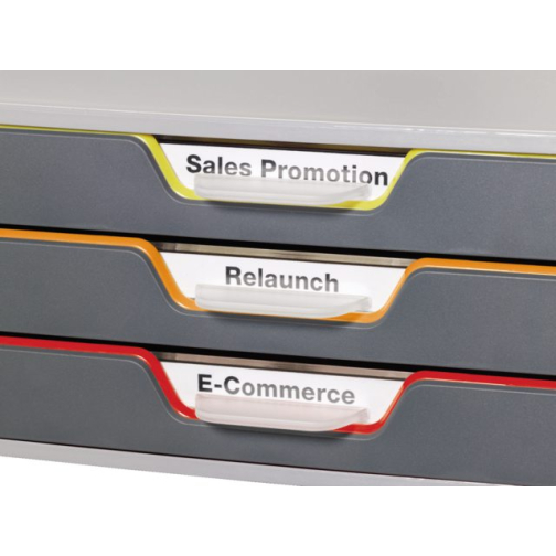 Ladenbox Durable Varicolor 3 laden grijs