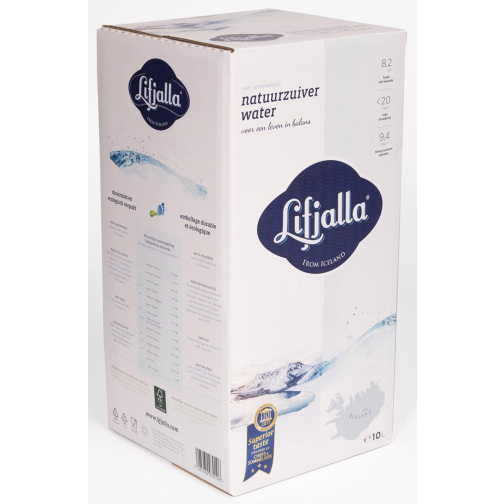 Lifjalla eau, bag-in-box de 10 l