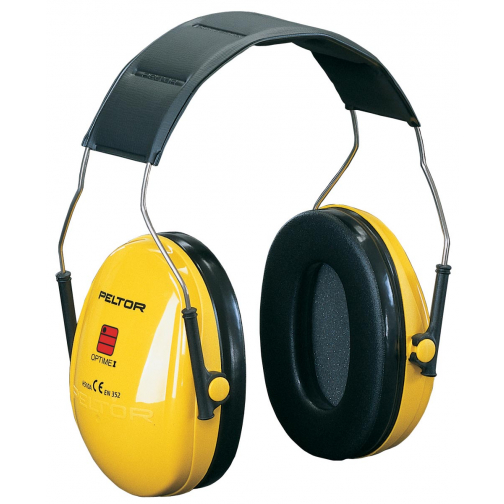 3M cache-oreilles Peltor Optime, isolation phonique jusqu'à 27 dB