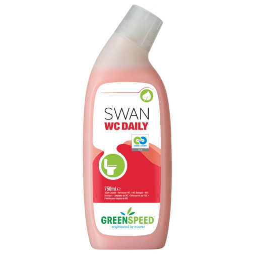 Greenspeed nettoyant toilette Swan WC Daily, parfum frais de pin, flacon de 750 ml