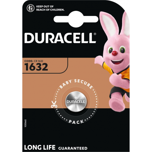 Duracell piles bouton Specialty Electronics CR1632, sous blister