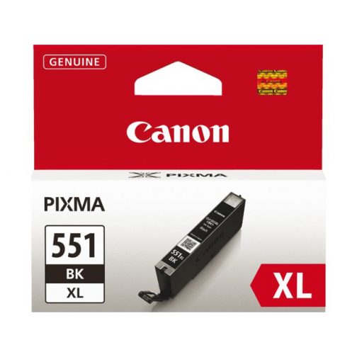 Inktcartridge Canon CLI-551XL zwart