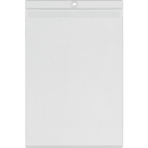 Leitz Premium étui avec oeillet, PVC, ft A4, 200 micron, transparent, boite de 50 pièces