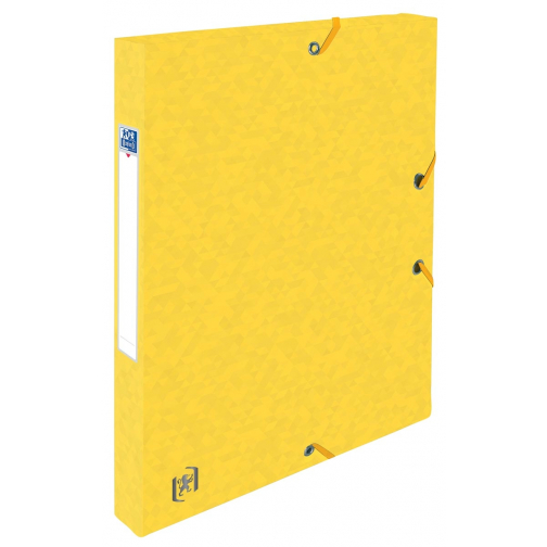 Elba boîte de classement Oxford Top File+ dos de 2,5 cm, jaune