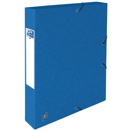 Elba boîte de classement Oxford Top File+ dos de 4 cm, bleu