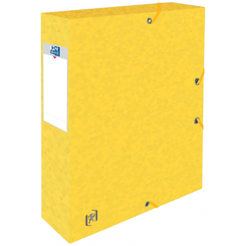 Elba boîte de classement Oxford Top File+ dos de 6 cm, jaune