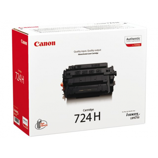 Tonercartridge Canon 724H zwart