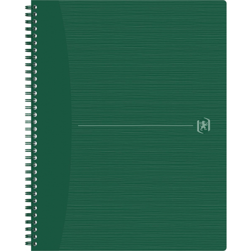Oxford Origin cahier spiralé, ft A4+, 140 pages, ligné, vert