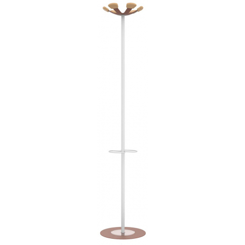Unilux portemanteau Aurora, blanc/rouge