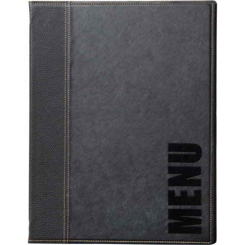 Securit protège-menu Trendy, ft A4, noir