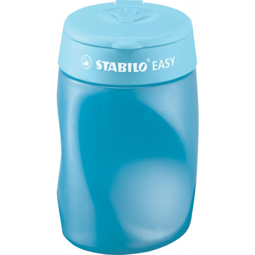 STABILO EASYsharpener taille-crayon, 2 trous, pour gauchers, bleu
